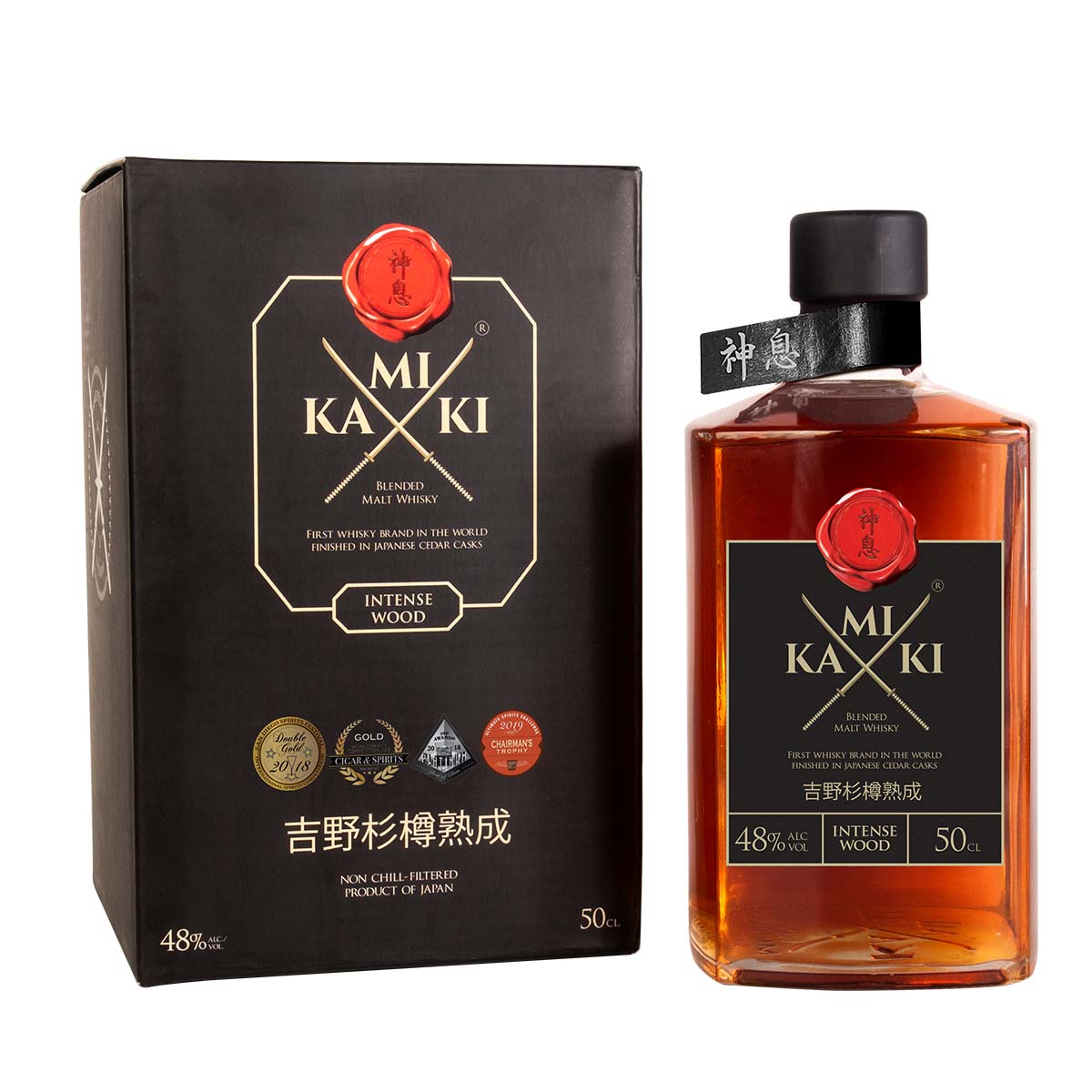 Whisky Giapponese Kamiki Blended Malt Lotto n°5 di 5 (astucciato)