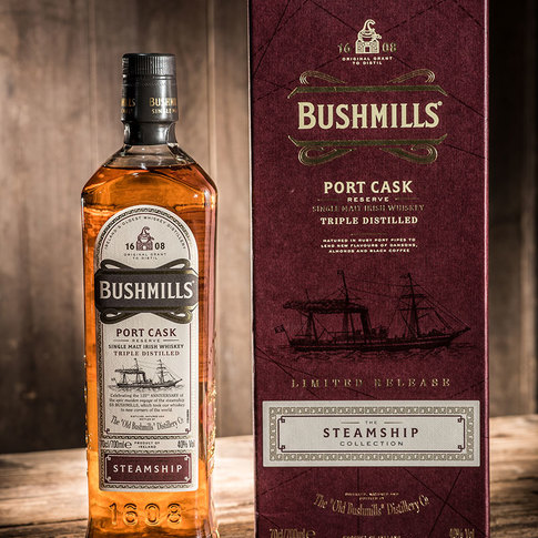 WHISKY BUSHMILLS PORT CASK 6X0,7L 40°